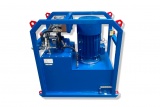 Zasilacz Hydrauliczny Przemysłowy z napedem elektrycznym typu ZHP-69-180-22-500